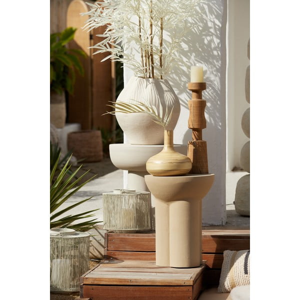 Metalni okrugao pomoćni stol ø 46 cm Mikola – Light & Living-image-1