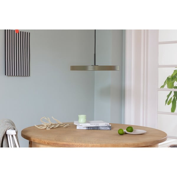 Svjetlo smeđa LED viseća svjetiljka s metalnim sjenilom ø 43 cm Asteria Medium – UMAGE-image-3