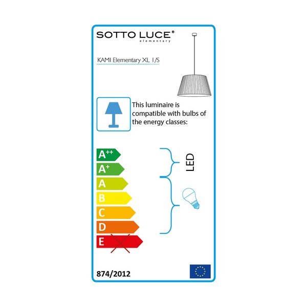 Bež visilica Sotto Luce Kami, ⌀ 34 cm-image-3