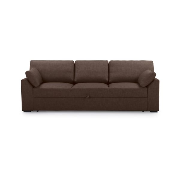 Smeđa sklopiva sofa 233 cm Janson – Scandic