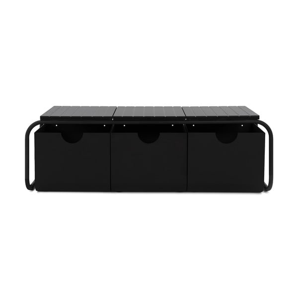 Crni metalni ormarić za cipele Astoria – Spinder Design-image-2