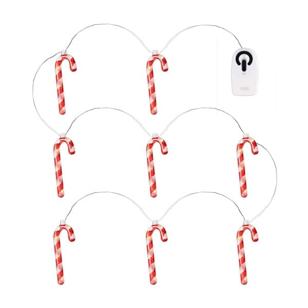 Svjetleći lanac broj žarulja 8 kom dužina 105 cm Elly – Sirius