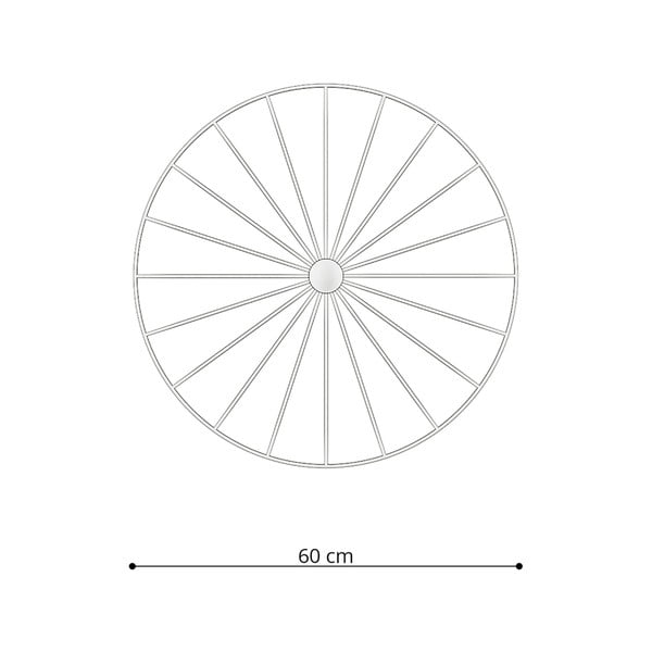Crna stropna svjetiljka ø 60 cm Soho – Sollux-image-4