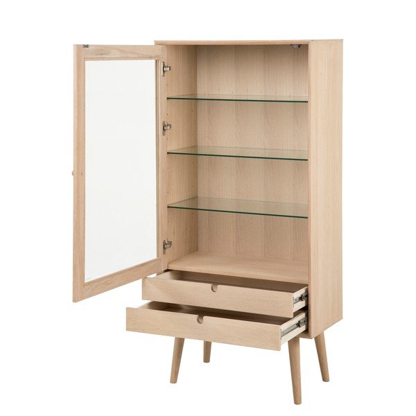 Staklena vitrina s 2 ladice Actona Century-image-4