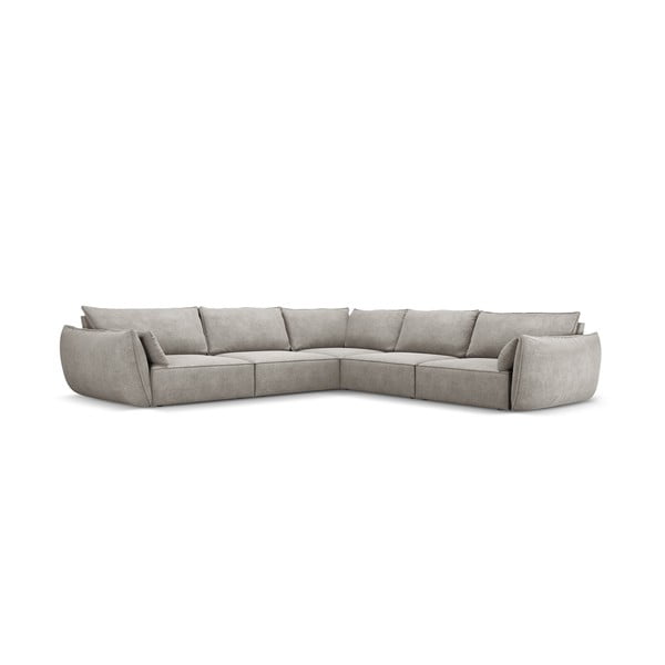 Svijetlo siva kutna garnitura (varijabilna) Vanda - Mazzini Sofas-image-2