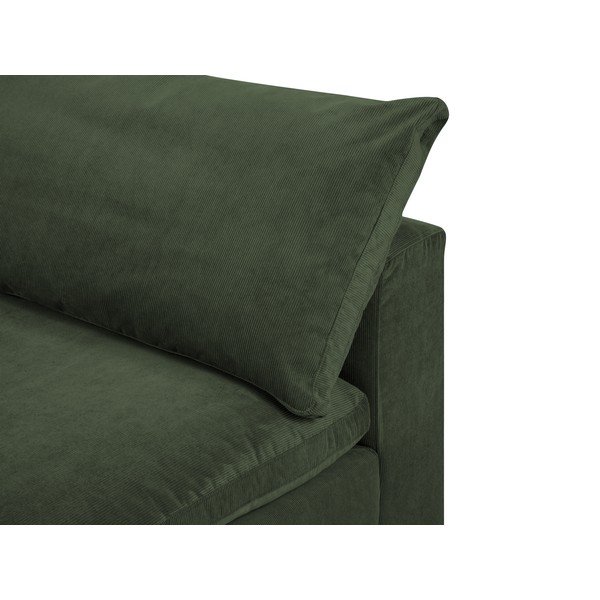 Tamnozeleni srednji dio modularne sofe od samta Windsor & Co Sofas Galaxy-image-1