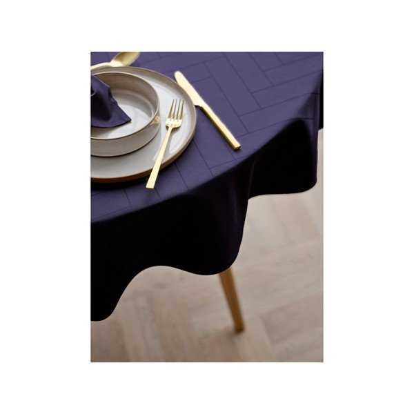 Stolnjak od damasta ø 180 cm Tiles Damask – Södahl-image-1