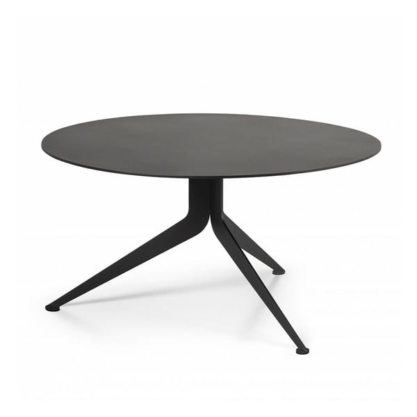 Crni metalni okrugao stolić za kavu ø 78 cm Daley – Spinder Design