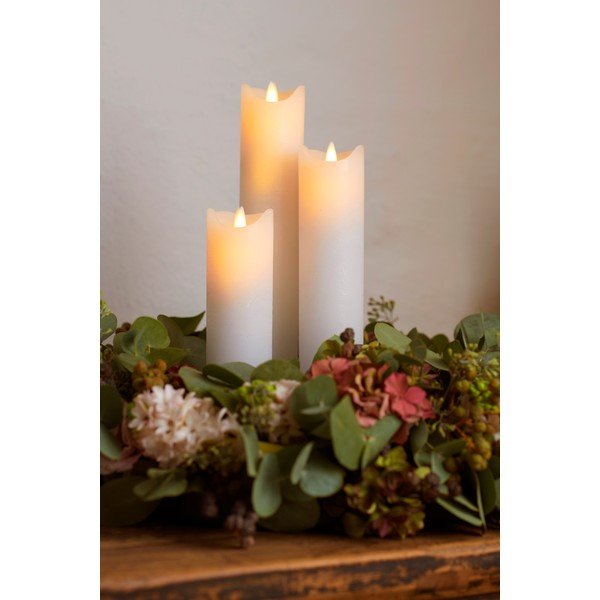 Bijeli svjetlosni ukras na baterije ø 5 cm Sara Exclusive – Sirius-image-1