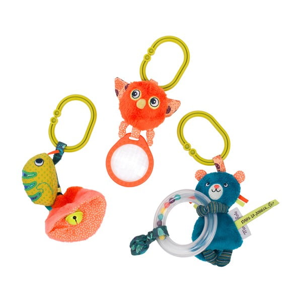 Viseća igračka za bebu Chameleon - Moulin Roty-image-2