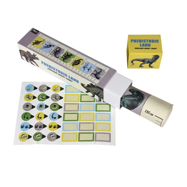 Dječja naljepnica s motivom metra za vrata/za zid 28x115 cm Prehistoric Land – Rex London-image-1