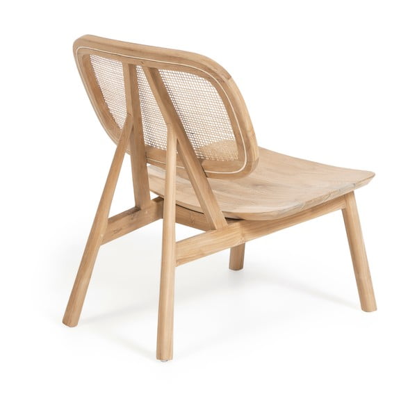 Fotelja od čvrste tikovine i ratana Kave Home Nadra-image-3