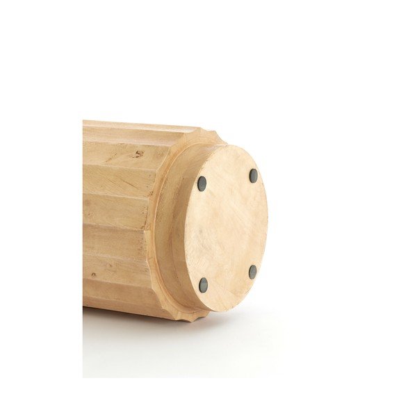 Okrugao pomoćni stol od masivnog manga ø 35 cm Ellena – Light & Living-image-3