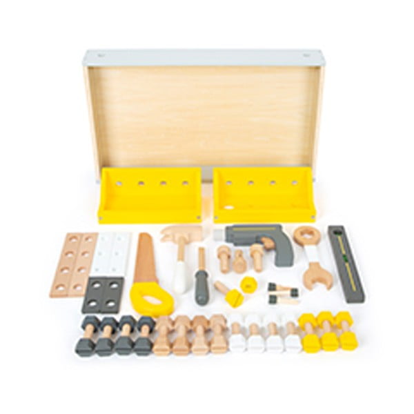 Dječji drveni radni stol s alatima Legler Miniwob-image-3