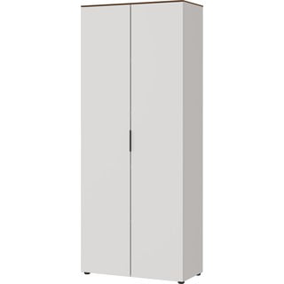 Sivo-bež ormar u dekoru oraha 81x197 cm Ancona - Germania