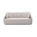 Krem sklopiva sofa od šenila 225 cm Laira – Kave Home