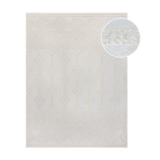 Krem tepih od šenila 160x240 cm Shyla – Flair Rugs