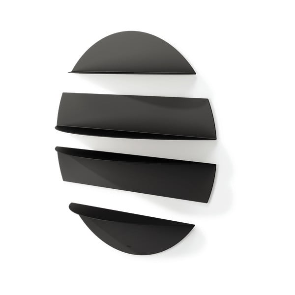 Crne metalne police u setu 4 kom 76 cm Solis – Umbra-image-4