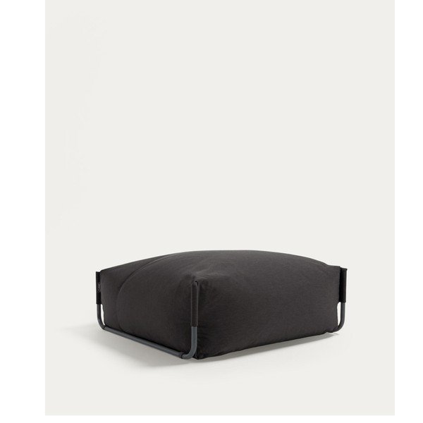 Tamno sivi vrtni tabure Square – Kave Home