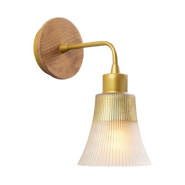 Zidna lampa u zlatnoj boji Foca – Opviq lights-image-1