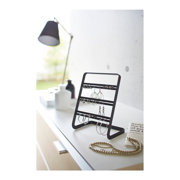 Crni stalak za naušnice YAMAZAKI Tower-image-1