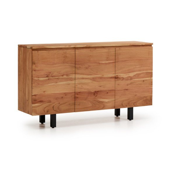 Komoda od masivnog bagrema u prirodnoj boji 150x88x40 cm Uxue – Kave Home-image-2