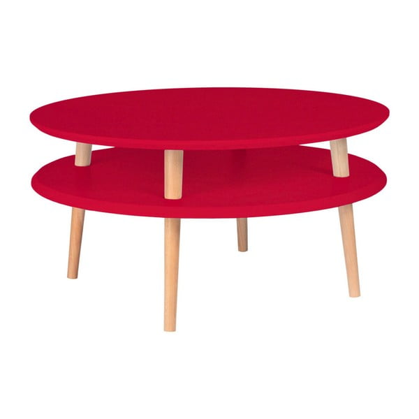 Ragaba Ufo crveni stolić za kavu, ⌀ 70 cm