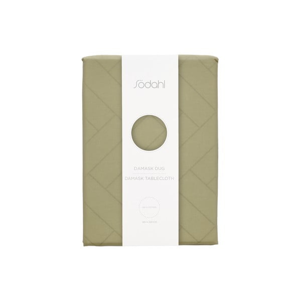 Stolnjak od damasta 140x320 cm Tiles Damask – Södahl-image-3