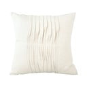 Bijeli pamučni jastuk PT LIVING Wave, 45 x 45 cm