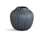 Antracit kamena vaza Kähler Design Hammershoi, visina 12,5 cm