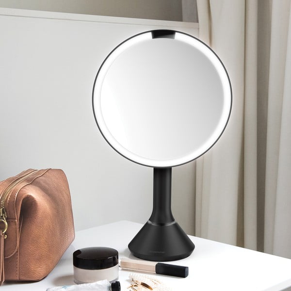 Kozmetičko ogledalo s osvjetljenjem/povećavajuće (5x) ø 20 cm Sensor – simplehuman-image-1