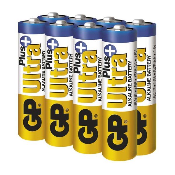 Set od 8 alkalnih baterija EMOS GP Ultra Plus AA-image-2