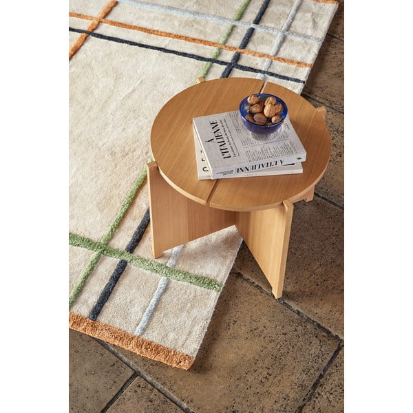 Okrugli pomoćni stol u dekoru hrasta ø 55 cm Dash – Hübsch-image-1