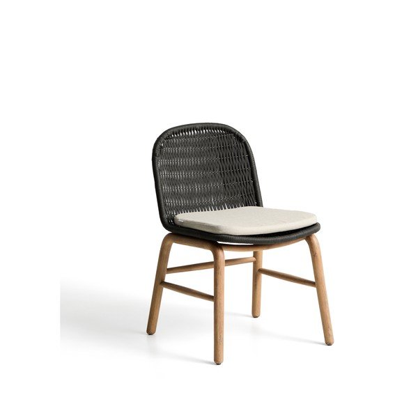 Tamno siva vrtna stolica Alipa – Kave Home-image-3