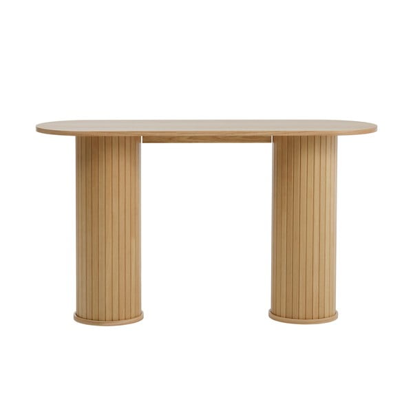 Pomoćni stol u prirodnoj boji 40x130 cm Nola – Unique Furniture