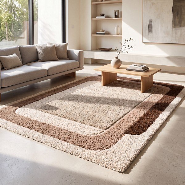 Ružičasti/bež tepih 120x170 cm Ember – Universal-image-1