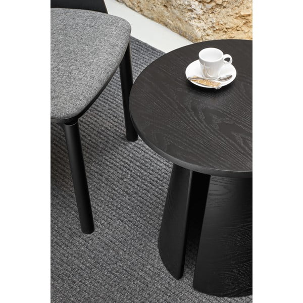 Crni pomoćni stolić Teulat Cep, ø 50 cm-image-2