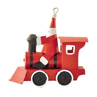 Božićna figurica Santa in Train - G-Bork