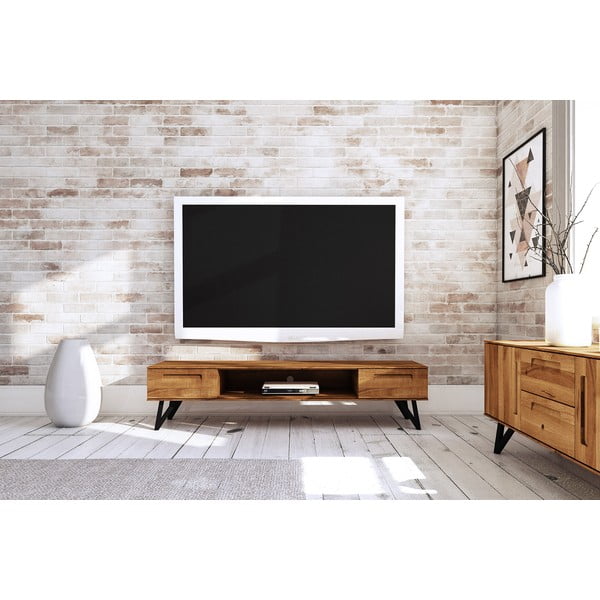 TV stol od hrastovine 182x42 cm Golo - The Beds-image-1