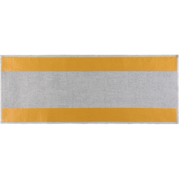 Svijetlo sivi pamučni set tepiha za stepenice 16 kom 25x65 cm Kumsal Bej – Vitaus-image-1