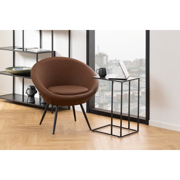 Pomoćni stol s pločom stola u mramornom dekoru 43x35 cm Infinity – Actona-image-1