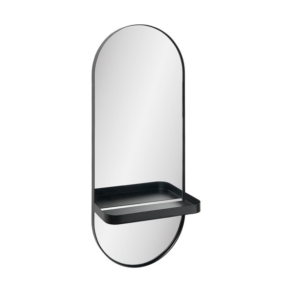 Zidno ogledalo s policom 25x60 cm Olbia – House Nordic-image-2