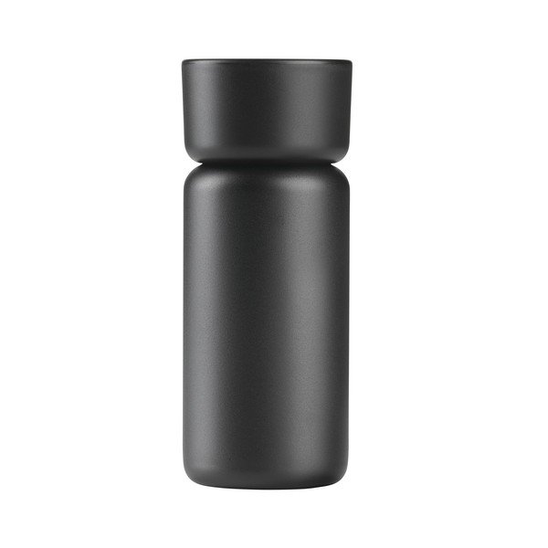 Crna termo šalica od nehrđajućeg čelika 400 ml Singles – Zone-image-2