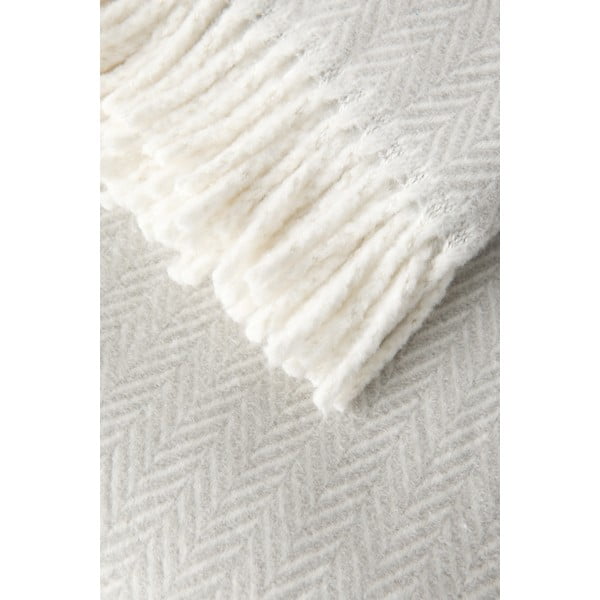 Svijetlosivi pokrivač s pamukom Euromant Skyline, 140 x 160 cm-image-2