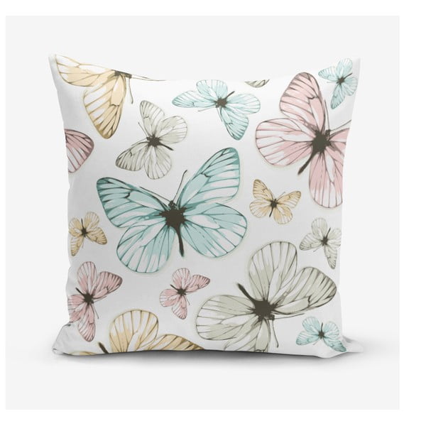 Jastučnica s primjesom pamuka Minimalist Cushion Covers Butterfly, 45 x 45 cm