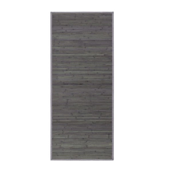 Zeleni/sivi tepih od bambusa 75x175 cm – Casa Selección