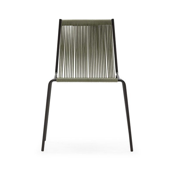 Zelene metalne sklopive blagovaonske stolice u setu 2 kom Emily – Marckeric-image-3