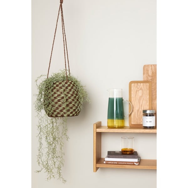 Polica s više razina u dekoru hrasta u prirodnoj boji 62 cm Less – Hübsch-image-3