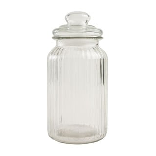 Staklenka T&G Woodware Ribbed, 1,3 l