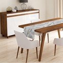 Nadstolnjak 40x130 cm Marble – Minimalist Cushion Covers